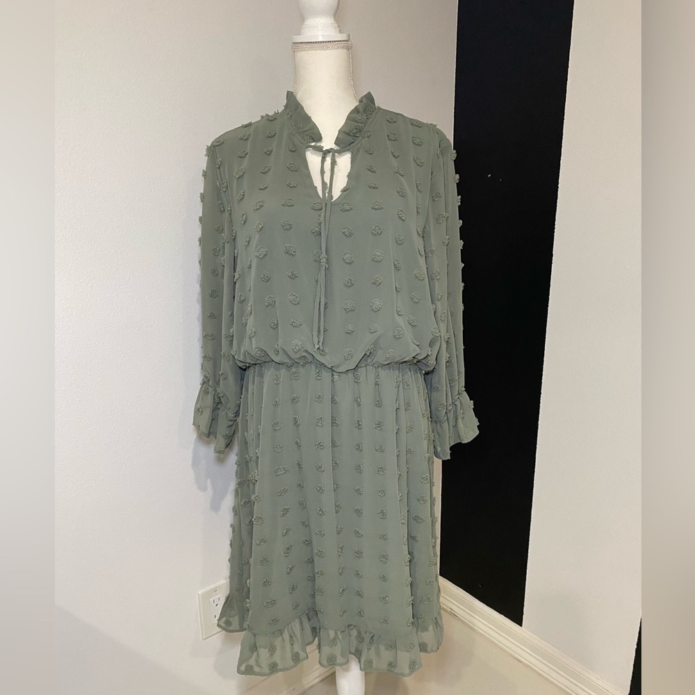 BRAND NEW green dress